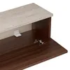 Calicosy - Mobile TV sospeso con 2 antine a ribalta L160 cm Anteprima dell’immagine prodotto 4