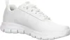A white Skechers women's shoe is shown from a side angle against a white background. Produktbild-Vorschau