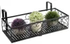 Iron Balcony Hanging Flower Rack Pot Stand Plant Storage Produktbild-Vorschau 6