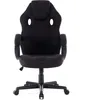 A black gaming chair is shown from the front against a white background. Produktbild-Vorschau