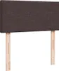 Boxspringbett mit Matratze Dunkelbraun 90x190 cm Stoff Produktbild-Vorschau 10