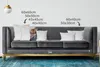 MuchoWow® Zierkissen Sofakissen Wohnzimmer Dekokissen 45x45 Produktbild-Vorschau 3
