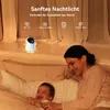 5" dětská chůvička s kamerou a aplikací Video chůvička WLAN Náhled obrázku produktu 16