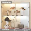 Vitrine mit Goldrahmen 80x160cm, Weiße Vitrine mit Produktbild-Vorschau 3