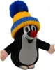 Figura di peluche La piccola talpa, in piedi con berretto Anteprima dell’immagine prodotto 1