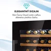 Klarstein vinotéka, 2 zóny, 132L, vstavaná, slim, sklenené Náhľad obrázku produktu 7