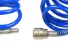 Druckluftschlauch Spiral Polyurethan10m 6,5x10mm blau Produktbild-Vorschau 3