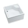 Duschwanne Quadratisch 90x90x41 Sanitäracryl Duschtasse Produktbild-Vorschau 2