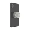 PopSockets, PopGrip Clear Glitter Silver, PopTop + Náhled obrázku produktu 2