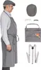 A man wearing a costume, with costume accessories laid out next to him. Produktbild-Vorschau