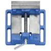 vidaXL Maschinenschraubstock Blau 121 mm Gusseisen Produktbild-Vorschau 2