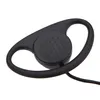 A close-up studio shot of a black mono headset with a D-shaped ear hook. Produktbild-Vorschau