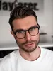 VeyRey Brýle blokující modré světlo hranaté Yngve černá Náhled obrázku produktu 4
