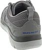 Rear view of a gray Skechers shoe. Anteprima dell’immagine prodotto
