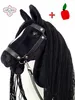 Hobby Horse Ikar groß schwarz mit Zaumzeug, Zügel und Produktbild-Vorschau 6