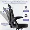 Hiazurm Bürostuhl, Schreibtischstuhl, bürostuhl ergonomisch Produktbild-Vorschau 4