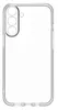 A transparent phone case is shown against a white background. Produktbild-Vorschau