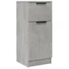 vidaXL Sideboards 2 Stk. Betongrau 30x30x70 cm Produktbild-Vorschau 7