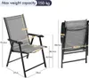 Yaheetech 2er Set Gartenstühle Hochlehner Klappstühle Produktbild-Vorschau 7