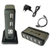 O19C 7-Port USB 2.0 Hub mit Netzteil & Standfuß – Produktbild-Vorschau 5