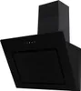 A black kitchen range hood is shown against a white background. Anteprima dell’immagine prodotto