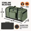 MONZANA® Reisetasche 90L 70x35x35cm Schultergurt Pad Produktbild-Vorschau 6