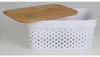 Aufbewahrungsbox 4,5L mit Bambusdeckel Allzweckbox Produktbild-Vorschau 3
