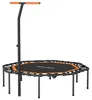 SPORTNOW Fitness Trampoline, opvouwbaar, diameter 128 cm, Productafbeelding-voorbeeld 1