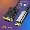 Reagle HDMI zu VGA Kabel 1 m Adapter Konverter Full HD Produktbild-Vorschau 9