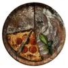 zestaw 3 talerzy do pizzy Oliwka, salami i ulubiona pizza Ø Podgląd zdjęcia produktu 3