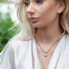 MATERIA by Matthias Wagner Zirkonia Kettenanhänger Silber Produktbild-Vorschau 2