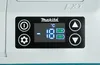 A close-up view of the digital control panel of a Makita cooler/warmer box. Produktbild-Vorschau