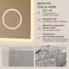 S'AFIELINA Specchio bagno LED con Bluetooth 5.3, 120 × 60 Anteprima dell’immagine prodotto 7