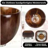 Hochwertige Holz-Rührschüssel, geeignet für KitchenAid Produktbild-Vorschau 2