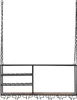 Deckenregal Aro 100x46x30 cm Produktbild-Vorschau 6