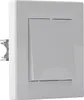 Croix d'interrupteur avec cadre blanc Asfora EPH0500321 Voir les images du produit 2