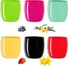 PLATINUX Bunte Elegante Trinkgläser aus Glas 260ml (max. Produktbild-Vorschau 1