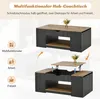 Moderner Couchtisch, Couchtisch mit Liftfunktion, graues Produktbild-Vorschau 3