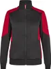F. Engel Galaxy Damen Sweatcardigan, Anthrazit Grau/Tomato Produktbild-Vorschau 2
