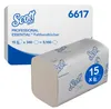 Scott® 6617 Asciugamano piegato 1 velo bianco 20 x 21 cm Anteprima dell’immagine prodotto 2