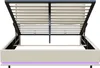Fortuna Lai Polsterbett 140x200 cm, LED & USB, Produktbild-Vorschau 6