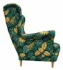 ANMIL Fauteuil, orenfauteuil in groen-goud, 80 x 103 x 88 Productafbeelding-voorbeeld 4