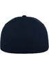 A back view of a navy blue baseball cap on a white background. Produktbild-Vorschau