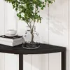 Unyqoos® Halfronde console tafel, modern design, 2 niveaus, Productafbeelding-voorbeeld 2