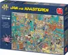 Jan van Haasteren 20050, 5000 szt., Komiksy, 12 lat(a) Podgląd zdjęcia produktu 4