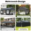 COSTWAY Tente garage Carport 595x300cm, Tente de garage Voir les images du produit 8