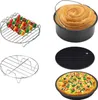 monzana Set 9 Accessori per Friggitrici ad aria 6,5L cesto Anteprima dell’immagine prodotto 7