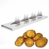 Allgrill Kartoffelhalter Potato Rack aus Edelstahl 30 x 8 x Produktbild-Vorschau 3