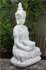 Schöner Buddha aus Steinguss perfekt für den Garten die Produktbild-Vorschau 4
