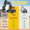 Ferngesteuerter Bagger, RC Bagger Baufahrzeuge für Kinder, Produktbild-Vorschau 6